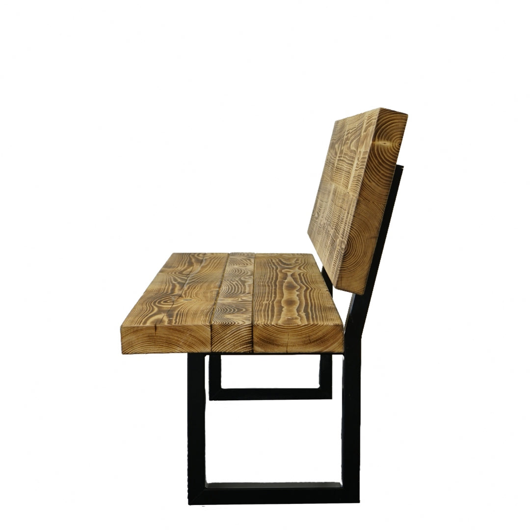 Massivholzbank "Fichtentraum" – stabil, formschön, handgemacht