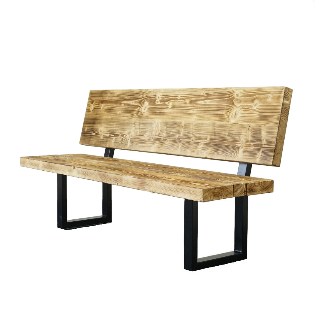 Massivholzbank "Fichtentraum" – stabil, formschön, handgemacht