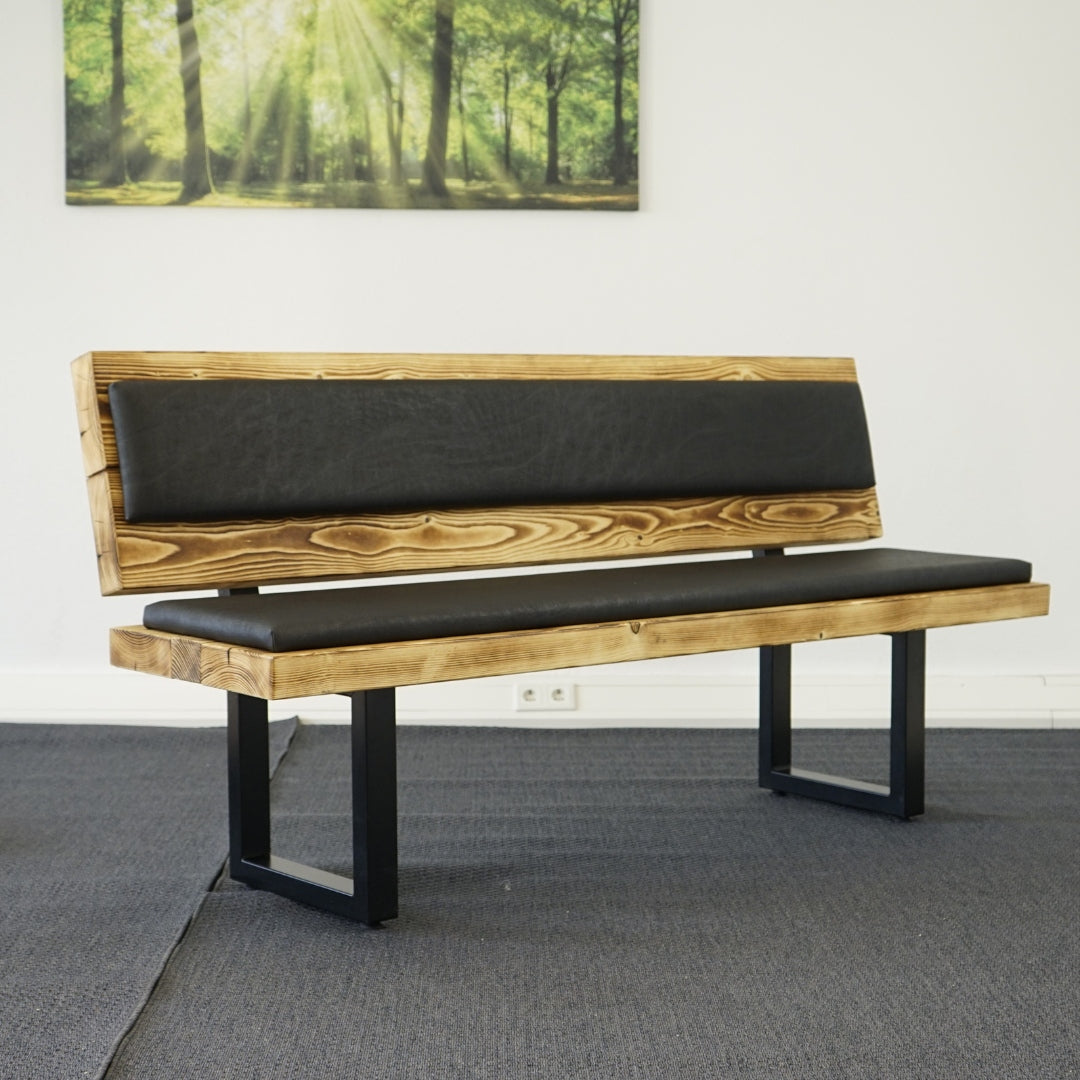 Massivholzbank "Schwarzwaldbank" – Komfort trifft Charakter