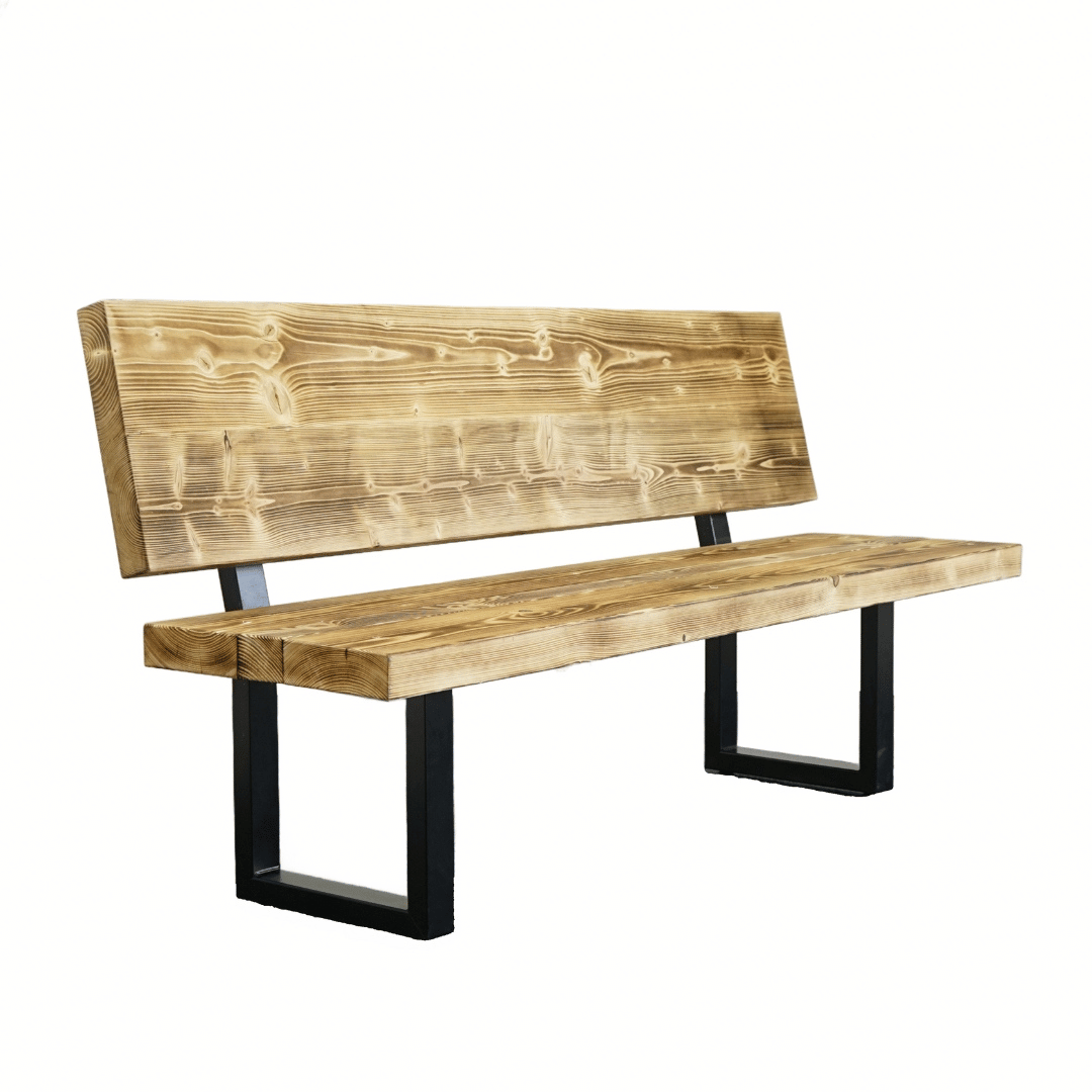 Massivholzbank "Fichtentraum" – stabil, formschön, handgemacht